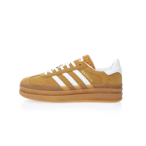 Adidas Originals Gazelle Bold option Wheat Yellow White HQ8706