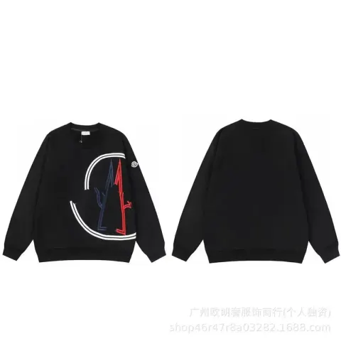 Moncler Hoodie option Black 858