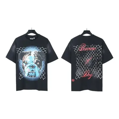 Hellstar Tees option 666 wash water black