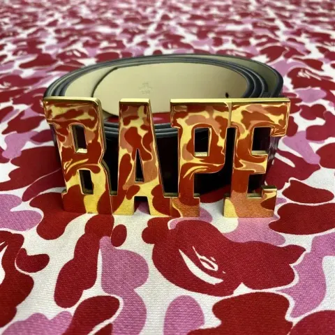 Bape Belt option Gold
