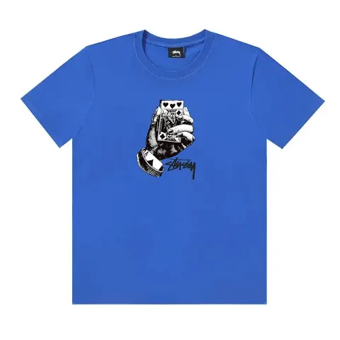 Stussy POLO option S889622# color blue