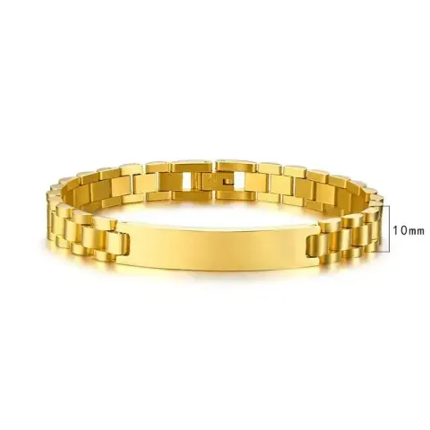 Lacoste Bracelet option Gold-width 10mm [21CM]]