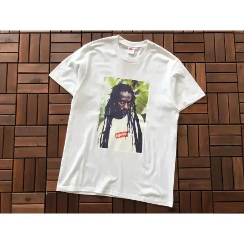 Supreme X Ducati T-Shirt option B231 Reggae White