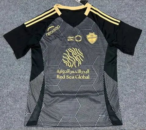 Legia Warszawa 24/25 Away Jersey option Saudi Pro League Al-Nassr black