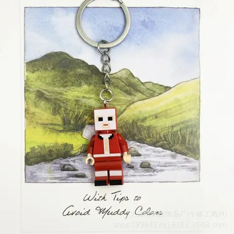 Lego Keychain Pendants option The world of w2