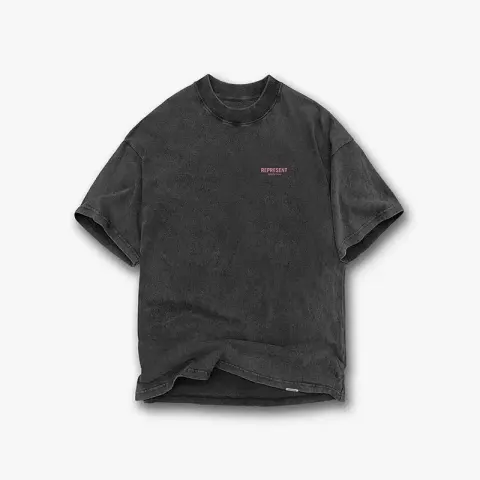 Represent Tee option Washed Black-Powder Label