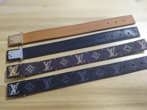 LV Bracelet option golden brown print