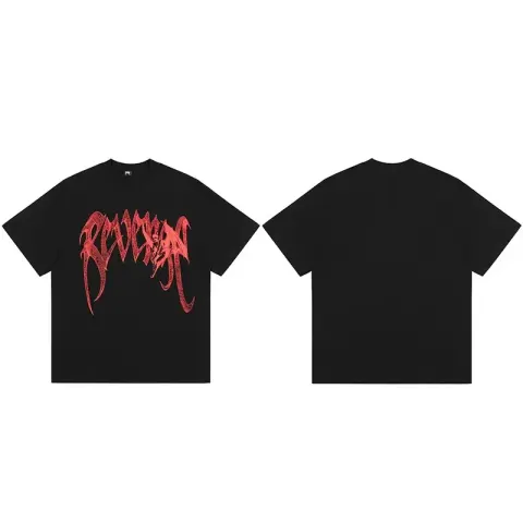 Revenge T-Shirts option Black Twin Winged Demon
