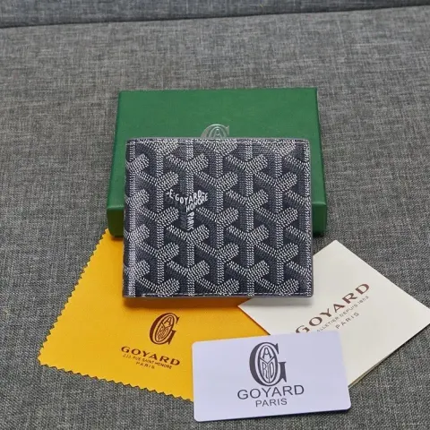 Goyard Wallet option Style 2 carbon gray