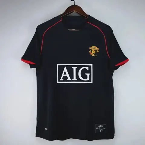 China Jersey 2018 option 07-08 Manchester United away black