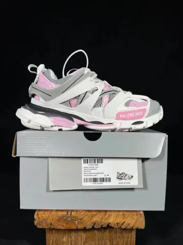 Balenciaga Track Sneakers option Three generations of white powder ash 99041