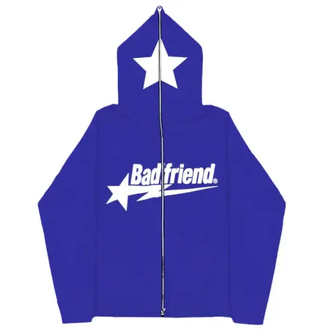 Badfriend Hoodie option blue