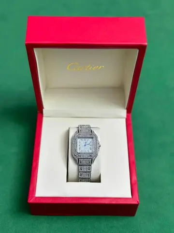 Cartier Santos Iced Out option 20