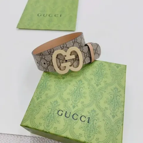 Best Batch for Gucci Belt option Deep face apricot