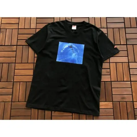 Supreme X Ducati T-Shirt option B374 Time Tunnel Black