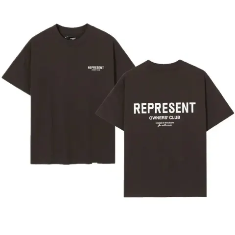 HOUSE OF ERRORS T-shirt option R447# coffee