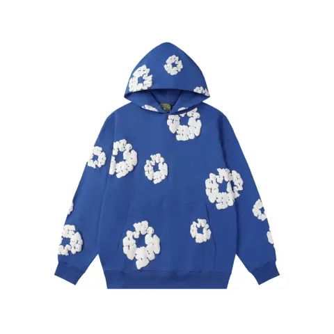 Denim Tears Hoodie option Color blue [coat]]