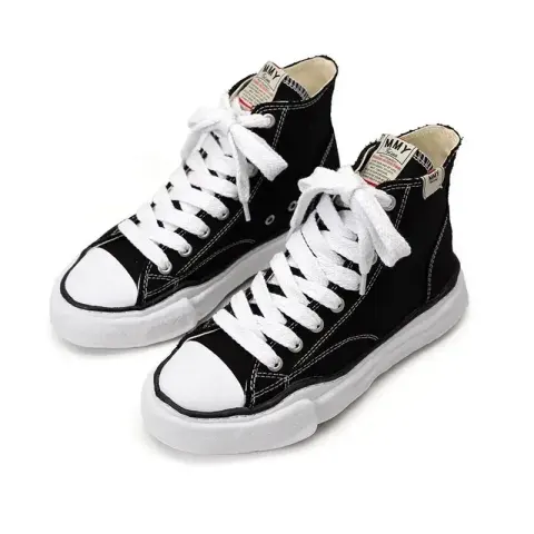 Mihara Trainers option Canvas black high cut