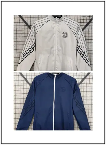 Vintage Jersey Hoodie Zip option 2526 Paris Double Sided Embroidery