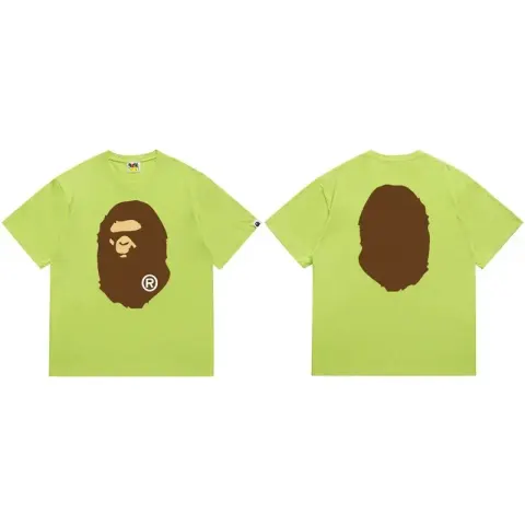 Bape Tees option 175 fluorescent green