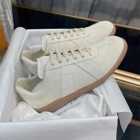 Margiela Gats Sneakers White option Milk tea color