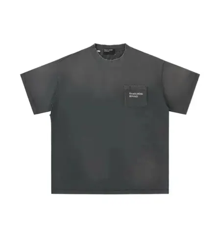ERD Distressed Polo Shirt option S