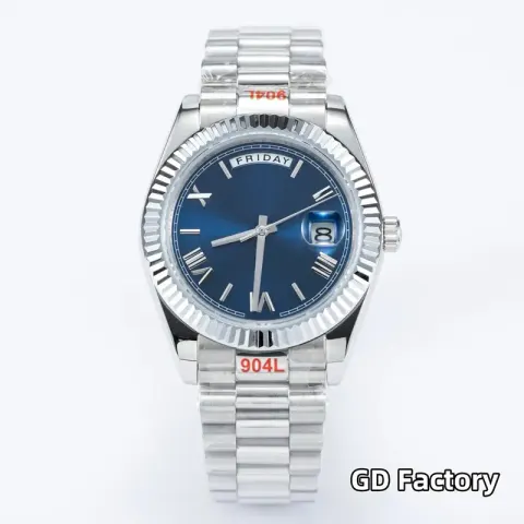 Rolex Datejust 41mm option [Roman Dial] Silver Case  Blue Dial  Steel Bracelet