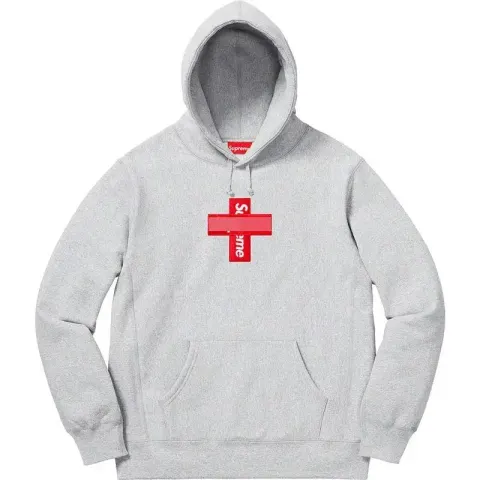 Supreme Hoodie option Grey