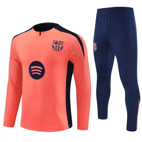 Barcelona Tracksuit option 2425 Barcelona Orange Pink [player versi