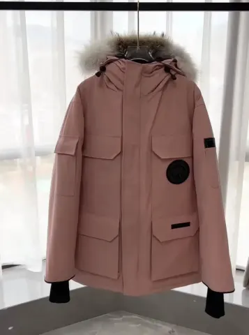 Canada Goose Wyndham Jacket option Sand skin powder