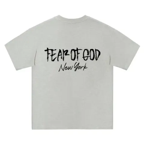 Fear Of God T-shirts option Shallow oats are too large
