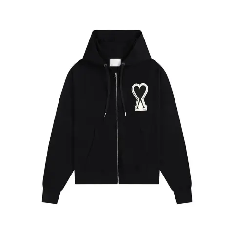 CDG Hearts Hoodie option Black-black -404#