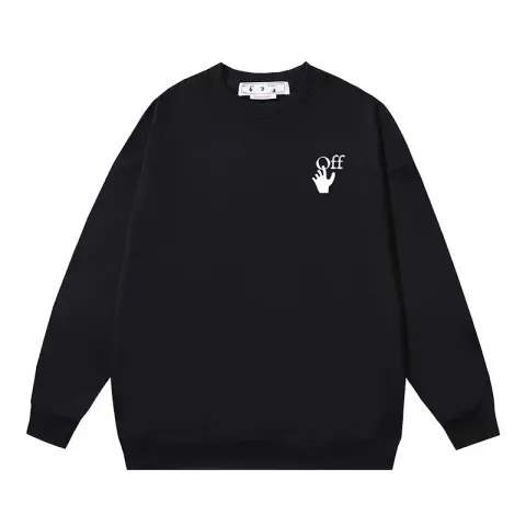 Off-White White Crewneck option 133 Black