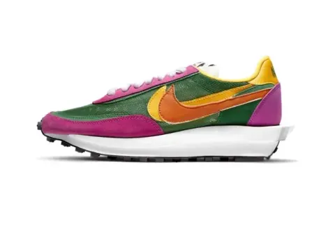Nike Sacai Shoes option Early Purple Green