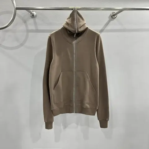 Rick Owens Full Zip Hoodie option grey