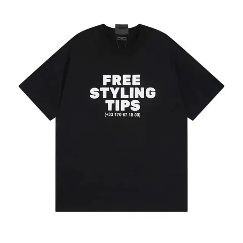 Balenciaga Tee (Black and White Colorway) option 7