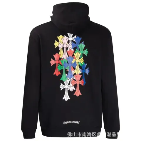 Chrome Hearts Hoodies (20+ Styles) option K7006 Black