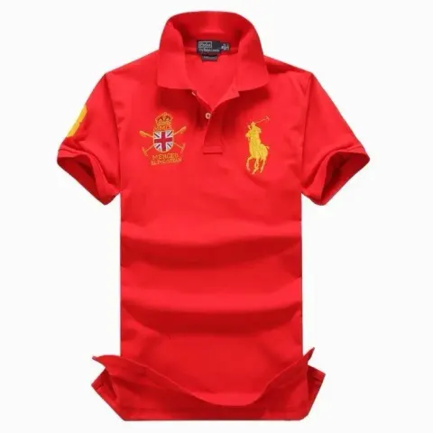 Polo Shirts option red