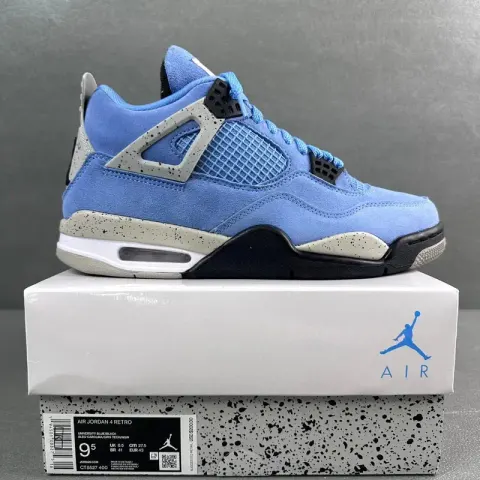 Jordan 4 Green Metallic option University Blue CT8527-400