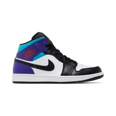 Jordan 1 Mid Shoes option Court Purple Tropical Twist