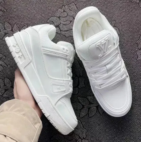 LV Trainers White Signature (Budget) option WHITE 51BCOLORE