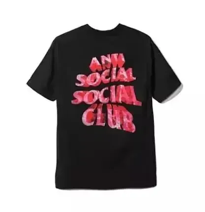 ASSC Anti T-Shirts option black three-dimensional lava