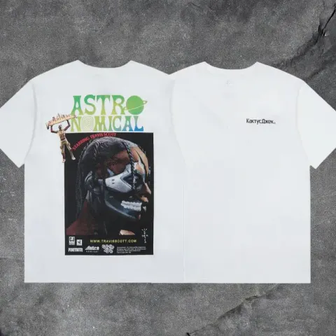 Travis Scott Tee 69cw option White 3142
