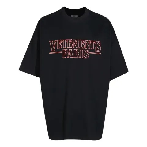 Vetements Hub T-Shirt option 19 black.