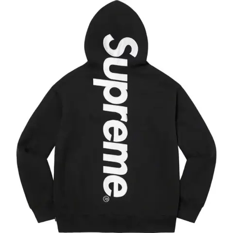 Supreme Leopard Box Hoodie option E550# Black