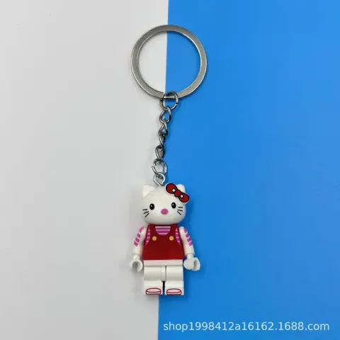 Lego Keychain Pendants option Kitty cat