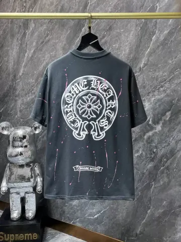 Chrome Hearts Leather Tee's (30+ Styles) option 8783 luminous gray