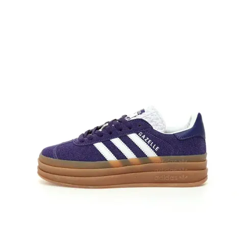 Adidas Originals Gazelle Bold option Grape purple raw rubber bottom IE0419