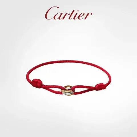CARTIER BRACLET option red rope