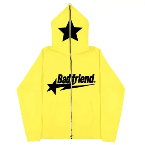 Badfriend Hoodie option yellow